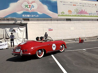 名車・スーパーカー大集結の「MARINE GP by SAKURA RALLY」にPorsche 356A Speedsterで参戦