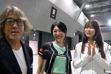 オートメッセin愛知2025 Bodixブースはハイレグ軍団