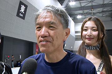 オートメッセin愛知2025 Bodixブースはハイレグ軍団