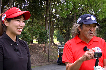 リバティゴルフレッスン・立浪和義編 4番ミドルコース