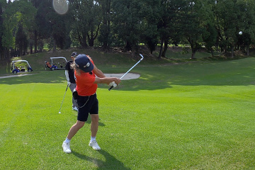 リバティゴルフレッスン・立浪和義編 4番ミドルコース