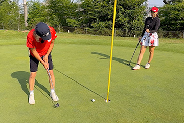 リバティゴルフレッスン・立浪和義編 6番ショートホール