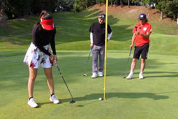 リバティゴルフレッスン・立浪和義編 6番ショートホール