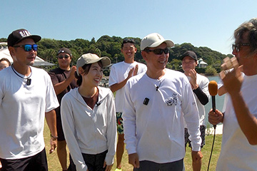三和サービスマリン部に立浪和義&加藤愛が参加