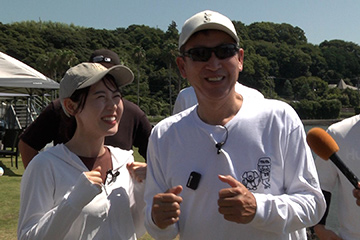 三和サービスマリン部に立浪和義&加藤愛が参加