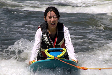 三和サービスマリン部に立浪和義&加藤愛が参加