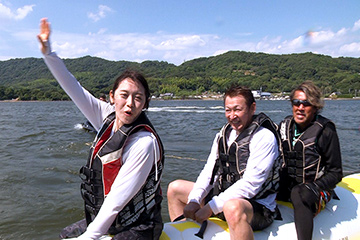 三和サービスマリン部に立浪和義&加藤愛が参加