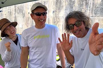 三和サービスマリン部に立浪和義&加藤愛が参加