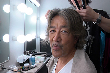 黒ちゃん大感謝祭の本番前楽屋