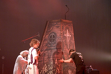 黒ちゃん大感謝祭の本番前楽屋