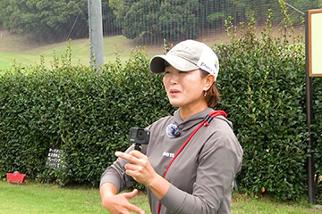 リバティゴルフレッスン・咲良菜緒 10番ショートホール