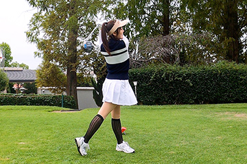 リバティゴルフレッスン・咲良菜緒 10番ショートホール