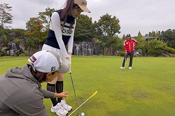 リバティゴルフレッスン・TEAM SHACHI 咲良菜緒編スタート