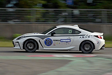 大学生自動車部の全国大会フォーミュラジムカーナ決勝戦・富士