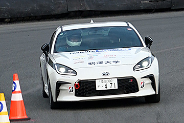 大学生自動車部の全国大会フォーミュラジムカーナ決勝戦・富士