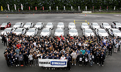 大学生自動車部の全国大会フォーミュラジムカーナ決勝戦・富士