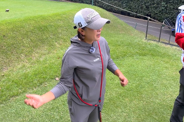 リバティゴルフレッスン・咲良菜緒編 11番ミドルホール