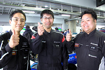 スーパー耐久 最終戦富士 愛知トヨタのメカニック体験 884号車がST-4クラスチャンピオン！