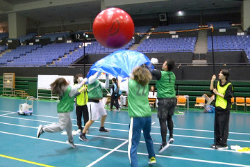 三和サービスグループ大運動会 栄和人&ウンパルンパも参戦