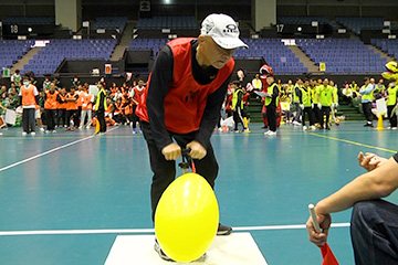三和サービスグループ大運動会 栄和人&ウンパルンパも参戦