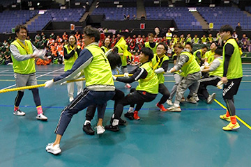 三和サービスグループ大運動会 栄和人&ウンパルンパも参戦