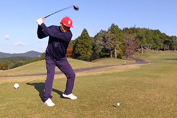 第16回 黒ちゃんコンペで山﨑武司さんとラウンド