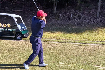 第16回 黒ちゃんコンペで山﨑武司さんとラウンド