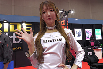 大阪オートメッセ2026 BRIDE高瀬社長と各ブースチェック