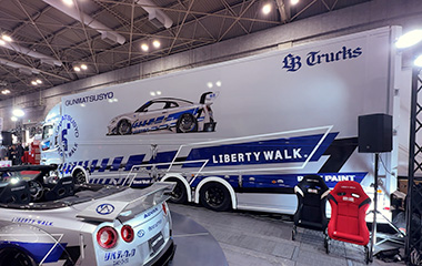 大阪オートメッセ2026 BRIDE高瀬社長と各ブースチェック
リバティーウォーク