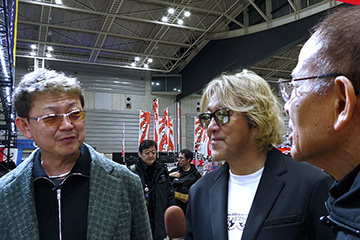 第17回ノスタルジック2デイズ2026　BRIDE高瀬社長とブース巡り