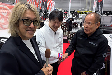 第17回ノスタルジック2デイズ2026　BRIDE高瀬社長とブース巡り