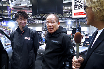 第17回ノスタルジック2デイズ2026　BRIDE高瀬社長とブース巡り