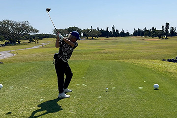 ひとり96ch in 沖縄 ゴルフ、氷ヲ刻メ、ばってん