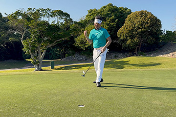 ひとり96ch in 沖縄 ゴルフ、氷ヲ刻メ、ばってん